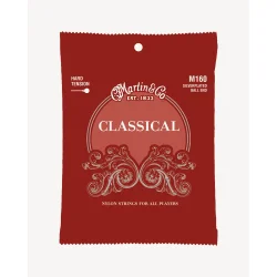 Martin M160 Classical Hard Tension Siverplated Ball End